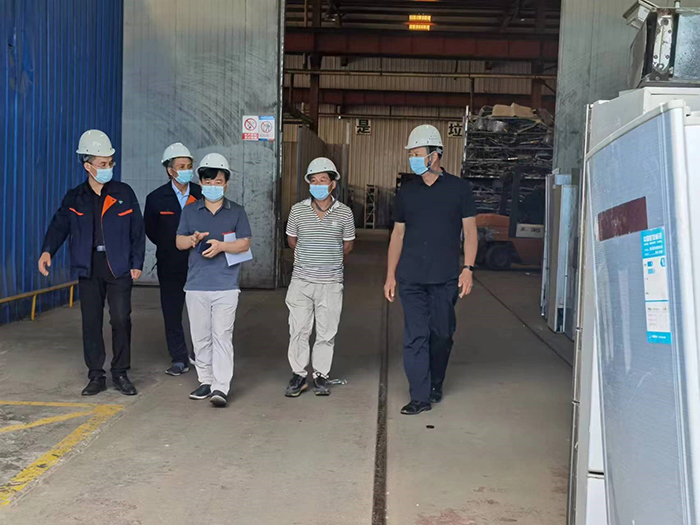 国内通讯行业头部某知名企业来宝屹源公司参观考察